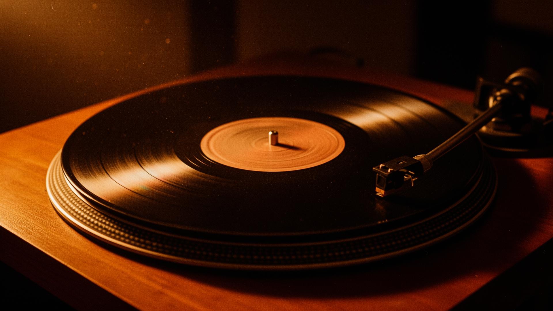 Vinyl ploča na gramofonu